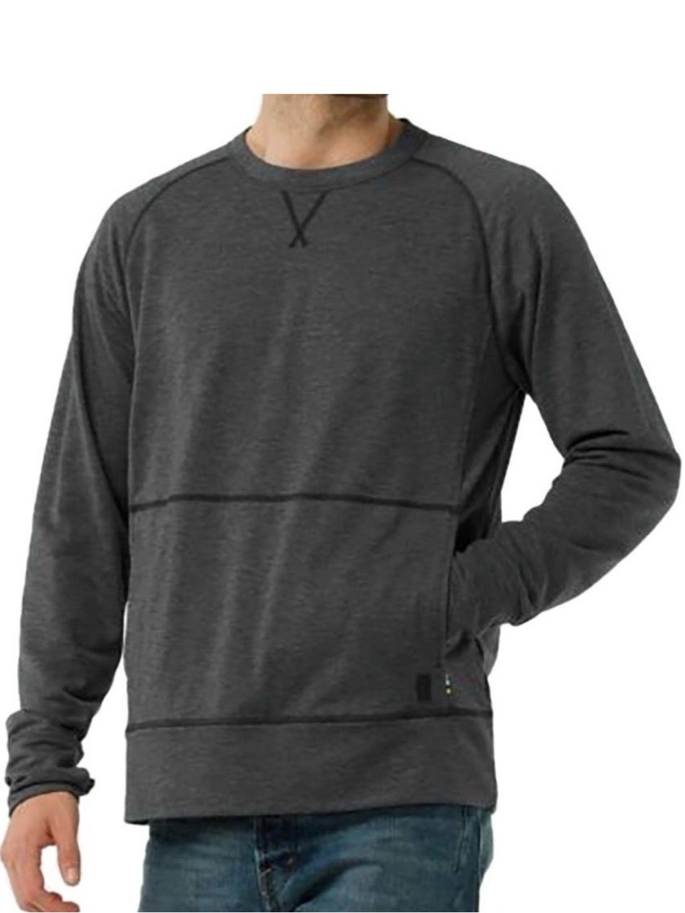 Smartwool Men's Active Reset Crew Sweatshirt Merino Wool Blend Pullover size XL